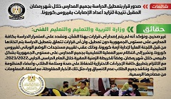 حقيقة صدور قرار بتعطيل الدراسة بجميع المدارس خلال شهر رمضان المبارك