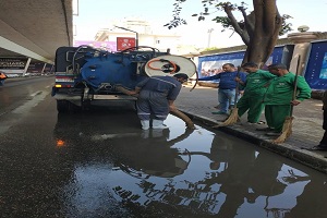 سحب مياه الصرف الصحي بالزمالك