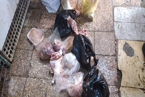 متابعة الاعمال اليومية بالحي 