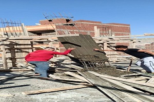 حملات لإزالة أي مخالفات بناء وتحويل المخالف للنيابه العسكريه