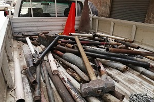 رفع كفاءة الشوارع وإزالة الحواجز الحديدية