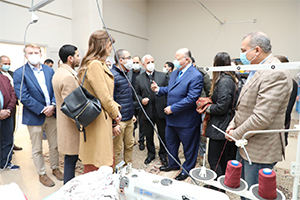 جولة محافظ القاهرة وأعضاء الكونجرس الأمريكي بمدينة الأسمرات