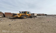 تكثيف حملات النظافه والتجميل ببعض شوارع الحي