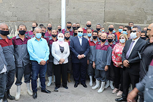 محافظ القاهرة يتفقد سور مجرى العيون