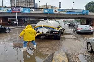 رفع درجة الاستعدادات بالحي لمواجهة عدم الاستقرار فى الأحوال الجوية