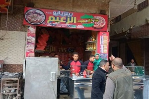 حملة مكبرة لرفع الاشغالات بالحي