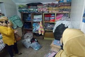  متابعة  تطبيق كافة الاجراءات الاحترازية 