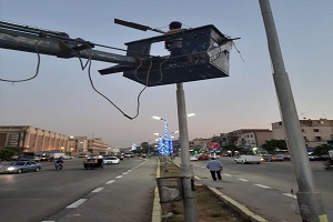 متابعة الأعمال اليومية بالحي 