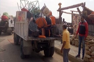 حملات لرفع الإشغالات بحي المقطم