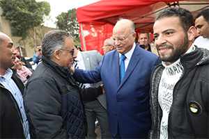 محافظ القاهرة يتفقد لجان المنطقة الغربية من بينها محيط إحدى اللجان المخصصة للوافدين بحى غرب القاهرة 