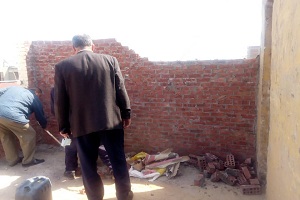 حمله لإزالة المباني المخالفة بحي شبرا