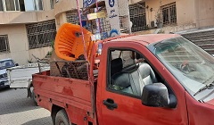 حملات للتصدي والقضاء على الاشغالات بنطاق الحي