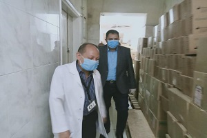 متابعة الإجراءات الاحترازية والوقائية ضد فيروس كورونا 