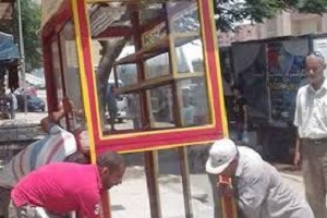 حملة مكبرة لرفع إشغاﻻت الباعة جائلين ببعض شوارع الحي