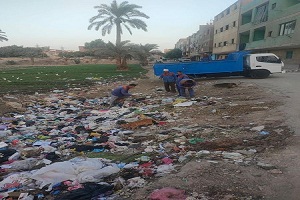  حملات نظافه بنطاق الحي