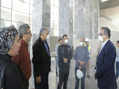 متابعة أخر المستجدات بمتحف العاصمة الإدارية