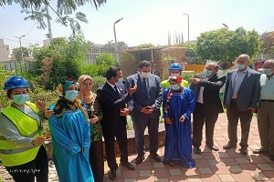 استعادة المظهر الحضاري لشوارع الحي 