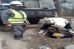 متابعة الاعمال اليومية بالحي 