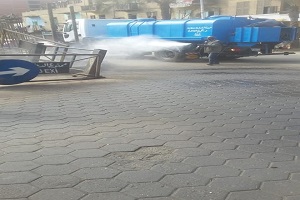 أعمال كنس وتجريد وغسل بحي بولاق