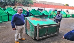 تطوير وإعادة تصميم صناديق القمامة القديمة بالشوارع والميادين