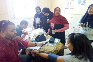 بدء مبادرة 100 مليون صحة بحي غرب