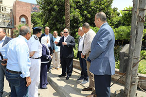 محافظ القاهرة يتفقد أعمال التطوير بالمنطقة الجنوبية