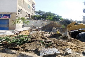 حملات لرفع مستوى النظافه بشوارع الحي