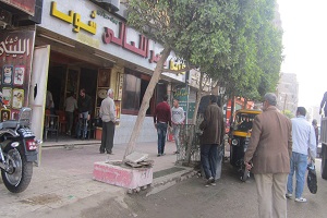 	حملة لرفع الاشغالات بشارع المطراوى وشارع المشروع