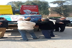 حمله مكبرة لإزالة الإشغالات والباعة الجائلين