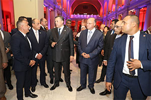 محافظ القاهرة يشارك بإحتفالية السياحة بمرور 200 عام على فك رموز حجر رشيد