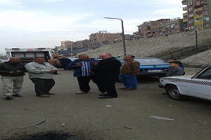 مرور السيد رئيس الحي لمتابعة أعمال الحي