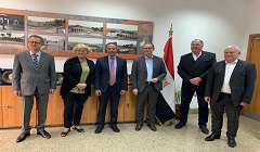 وفد من البرلمان الألماني يزور المتحف القومي للحضارة المصرية