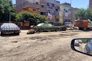 حملات بحي طره لرفع كفاءة بعض الشوارع