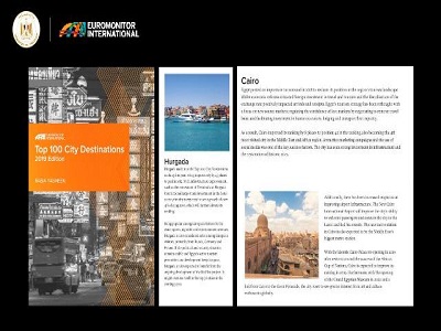 إختيار القاهرة ضمن أفضل 100 مدينة سياحية بالعالم